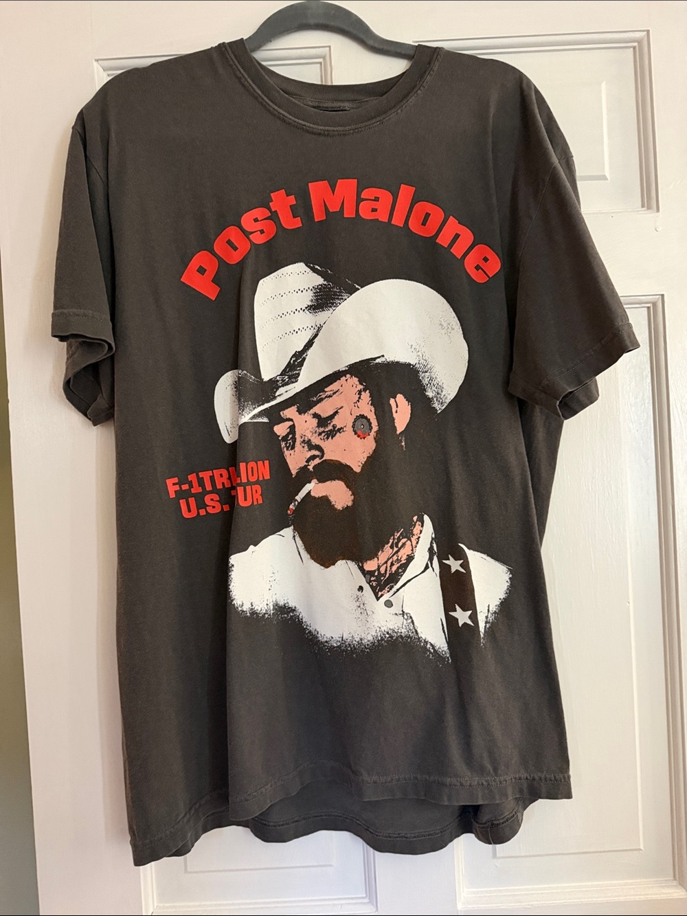 Post Malone Concert F-1Trillion T-Shirt 2024 Men’s Large
